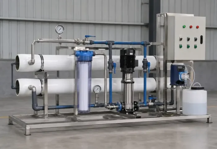 constant flow of 100% filtered water