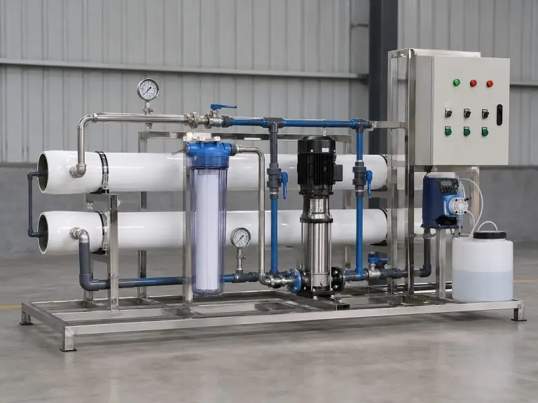 constant flow of 100% filtered water